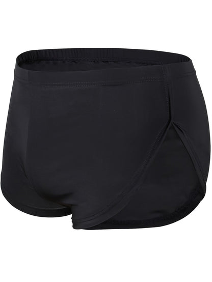 1 Pc Men's Split Design Boxer Briefs Breathable Comfortable Boxer Briefs Underwear - Hiccupzz