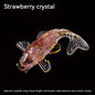 1 Pc, Natural Crystal Goldfish Figurine: Home Office Decoration and Amulet Sculpture - Hiccupzz