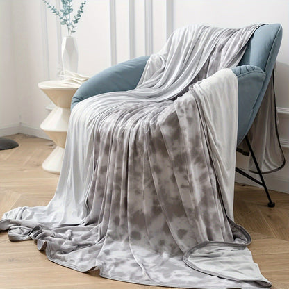 1 Pc Orhopui Cooling Blanket with Double Sided Cold Effect Bed Throw for Hot Sleepers Night Sweats, Skin-Friendly, Breathable, Always Stays Cold, Best Gift Idea - Hiccupzz