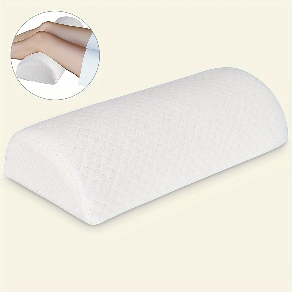 1 Pc Orthopedic Memory Foam Neck Pillow - Ergonomic Contour Design for Side Sleepers, Pain Relief, Washable Cover - Hiccupzz