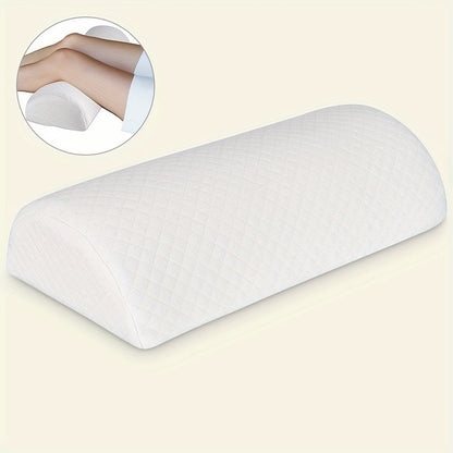 1 Pc Orthopedic Memory Foam Neck Pillow - Ergonomic Contour Design for Side Sleepers, Pain Relief, Washable Cover - Hiccupzz
