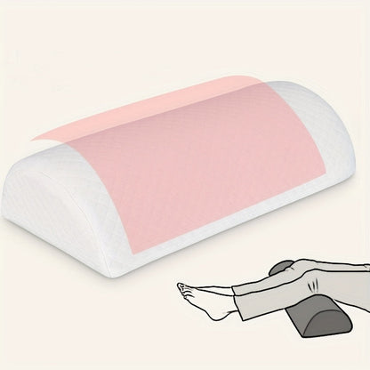 1 Pc Orthopedic Memory Foam Neck Pillow - Ergonomic Contour Design for Side Sleepers, Pain Relief, Washable Cover - Hiccupzz