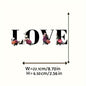 1 Pc Personalized Iron-On Love Stickers for Clothing, T-Shirts, and More - Hiccupzz