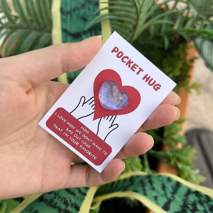 1 Pc, Pocket Hug Greeting Card: Special Gift for Mom on Mother's Day and Unique Keepsake - Hiccupzz