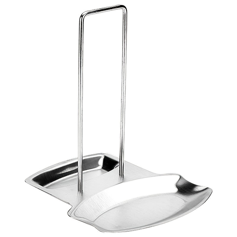 1 Pc Stainless Steel Pot Lid Rack with Drain Tray and Removable Shelf - Easy Pot Cover Storage and Drainage - Kitchen Accessory - Hiccupzz