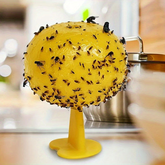 1 Pc Sticky Insect Ball – Fruit Fly and Mosquito Catcher for Yard, Kitchen, and Orchard Pest Control - Hiccupzz