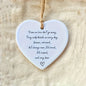 1 Pc Thank You Gift – "Never Forget the Difference You Make" Heart Gift for Friends - Hiccupzz