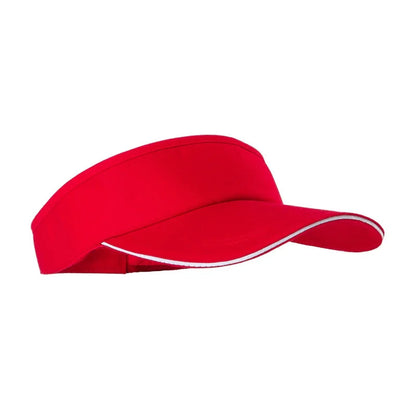 1 Pcs Empty Top Hat Solid Color Men Women Outdoor Sports Tennis Sun Protection Visor Running Golf Hat - Hiccupzz
