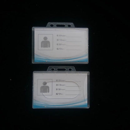1 Pcs Plastic ID Card Badge Holder Student Staff Work ID Holder for Business Exhibition Office Supplies Nurse Accessories - Hiccupzz