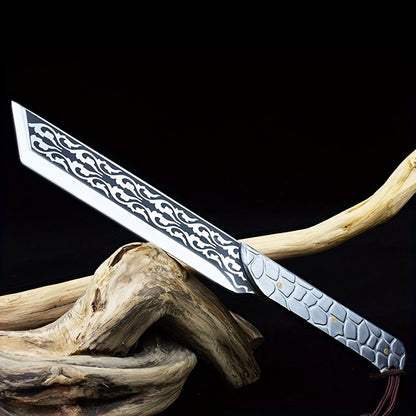 1 Pc Outdoor Bone Chopper Tactical Knife - Multi-Purpose for Survival, Kitchen, Fruit, Steak, and Rope Cutting