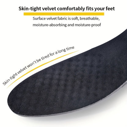 Invisible Height Increased Insole, Men Women Heel Lift Taller Shoe Inserts Pad Adjustable More Comfortable Supporting Insole For Unisex - Hiccupzz