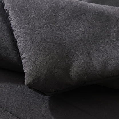 7-Piece Checkered Comforter Set – All-Season, Soft Microfiber-Available in Twin/Full/Queen/King Sizes - Hiccupzz