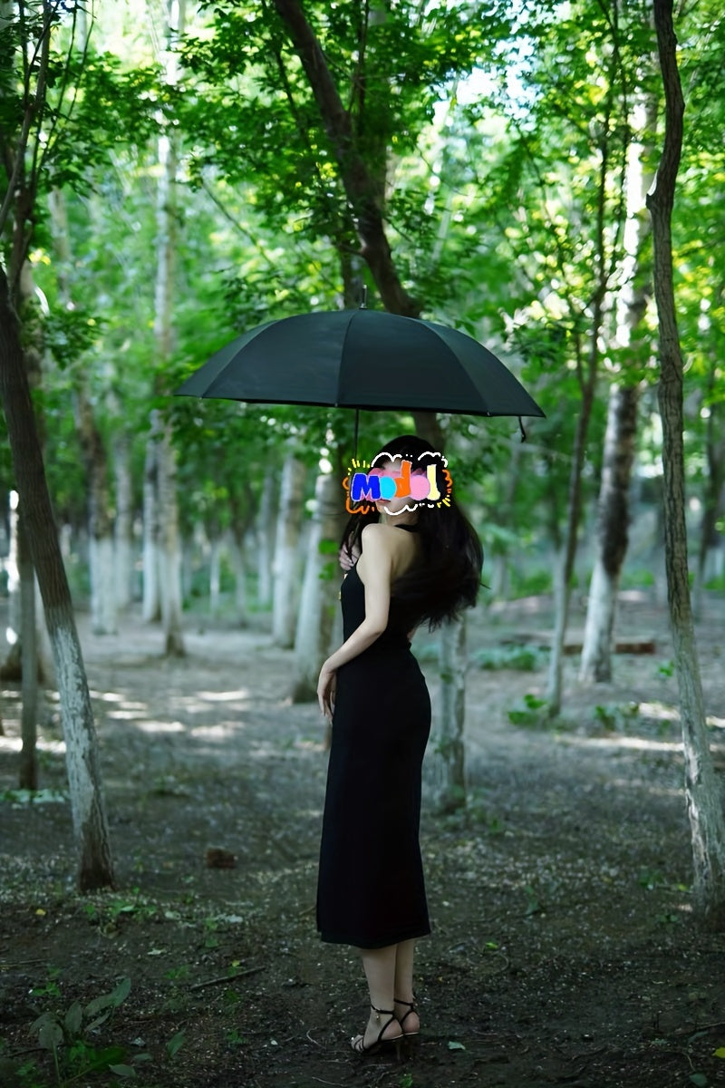 Premium British Style Long Handle Umbrella - Waterproof