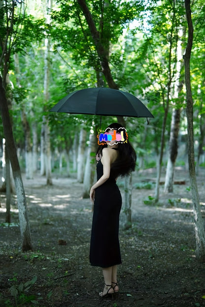 Premium British Style Long Handle Umbrella - Waterproof