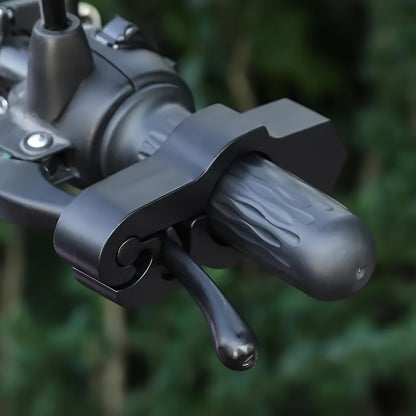 Heavy-Duty Motorcycle Handlebar Lock - Adjustable Anti-Theft Security For Atvs, Scooters & Bikes, Aluminum Alloy - Hiccupzz