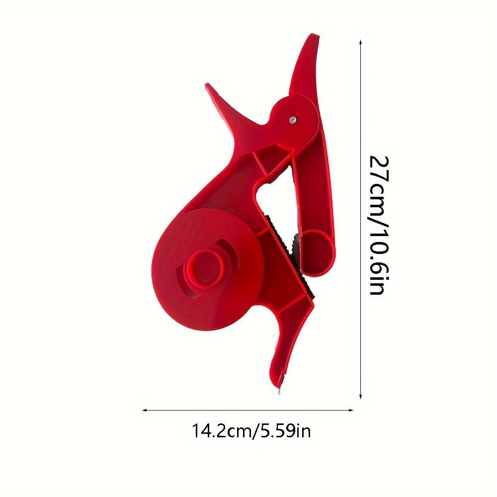 2-Pack Plastic Wrapping Paper Cutter Tool, Gift Packaging Tape Dispenser Office Artifact for Gift Wrapping - Hiccupzz
