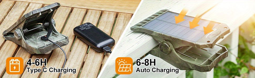 2-Pack Solar Powered & USB Rechargeable Camping Lights, 118 LEDs, 1000LM High Brightness, Waterproof Portable Solar Emergency Lights for Tent RV Power Outage - Hiccupzz