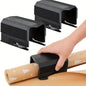 2-Pack Wrapping Paper Cutter Set – Black | Ideal for Christmas Gift Wrapping, Birthday Gifts, Crafting, and Cutting Paper Rolls - Hiccupzz