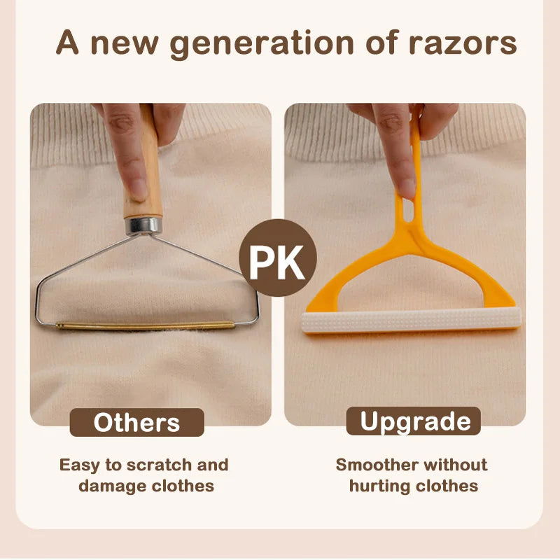 2-in-1 Double-Sided Pet Hair & Lint Remover – Fabric Shaver and Scraper for Clothes and Carpets - Hiccupzz