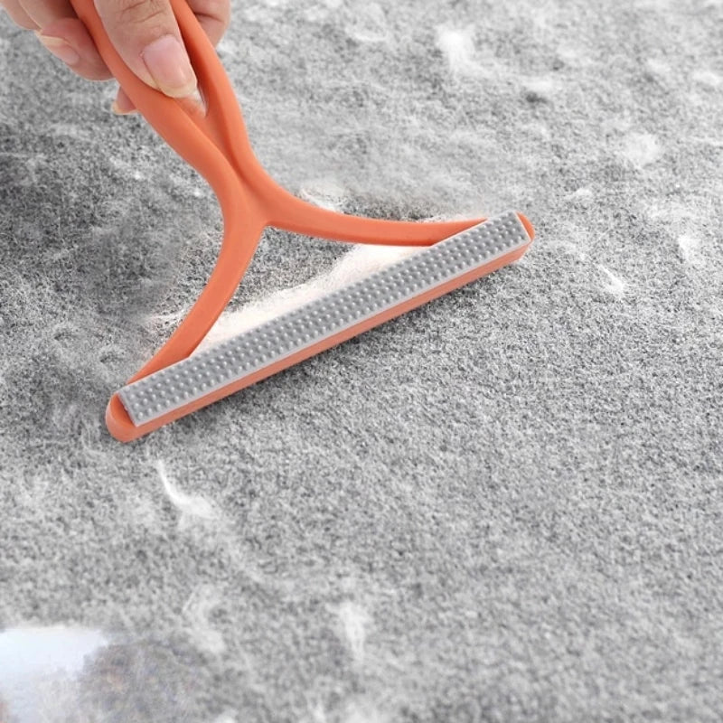 2-in-1 Double-Sided Pet Hair & Lint Remover – Fabric Shaver and Scraper for Clothes and Carpets - Hiccupzz