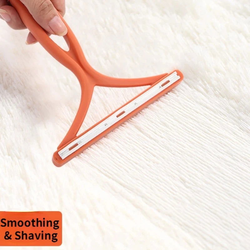 2-in-1 Double-Sided Pet Hair & Lint Remover – Fabric Shaver and Scraper for Clothes and Carpets - Hiccupzz
