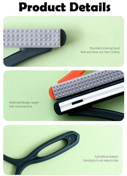 2-in-1 Double-Sided Pet Hair & Lint Remover – Fabric Shaver and Scraper for Clothes and Carpets - Hiccupzz