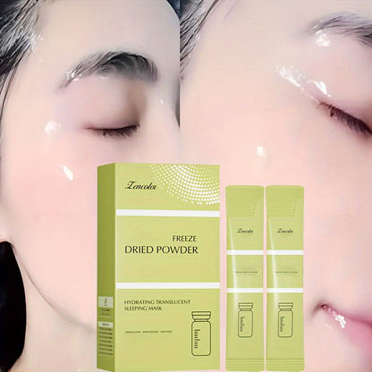 20-Piece No-Rinse Collagen Hydrating Face Masks With Niacinamide & Hyaluronic Acid - Hypoallergenic Moisturizing Essence For Dry & Normal Skin - Hiccupzz