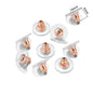 200-2000 Pcs Soft Silicone Rubber Earring Back Stoppers for Stud Earrings - Hiccupzz