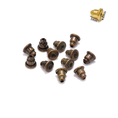 200-2000 Pcs Soft Silicone Rubber Earring Back Stoppers for Stud Earrings - Hiccupzz