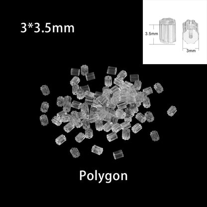 200-2000 Pcs Soft Silicone Rubber Earring Back Stoppers for Stud Earrings - Hiccupzz