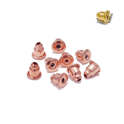 200-2000 Pcs Soft Silicone Rubber Earring Back Stoppers for Stud Earrings - Hiccupzz