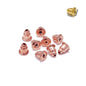200-2000 Pcs Soft Silicone Rubber Earring Back Stoppers for Stud Earrings - Hiccupzz