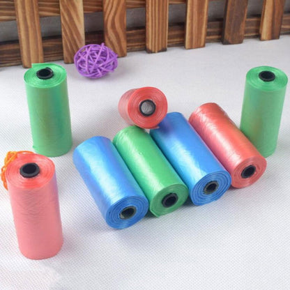 200pcs/10Rolls Pet Poop Bags Dog Cat Eco-Friendly Waste Pick Up Clean Bag Pet Accessories - Hiccupzz