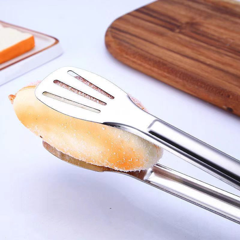 Steamed Buns Bread Food Barbecue Grill Steak Tongs Special