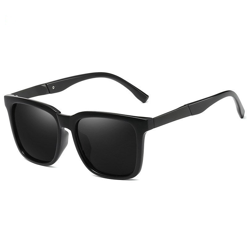 Men's retro square sunglasses