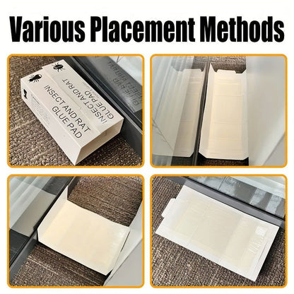 20 Pcs Sticky Mouse & Insect Traps – Non-Toxic Pest Control for Indoor & Outdoor Use - Hiccupzz