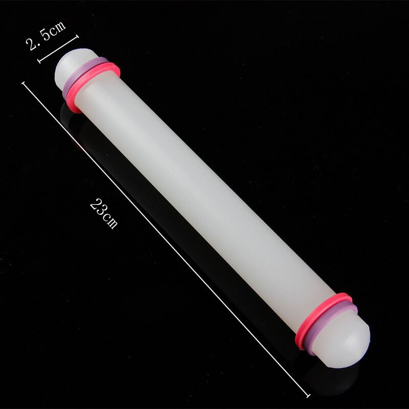 20cm Solid Clay Acrylic Rolling Pin Slime Roller - Hiccupzz