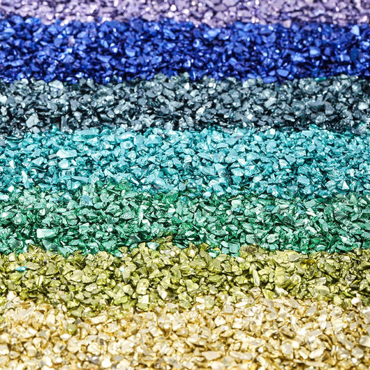 20g/lot Multi-color Mixing Nail Art Crushed Glass Nail Stones - Hiccupzz