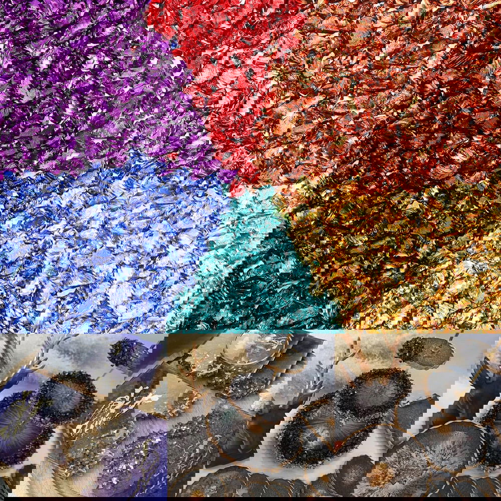 20g/lot Multi-color Mixing Nail Art Crushed Glass Nail Stones - Hiccupzz