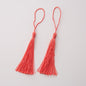 20pcs 80mm Bookmarks Hanging Rope Silk Tassel For Craft DIY Key Chain, Earring Hooks, Pendant, Jewelry Making - Hiccupzz