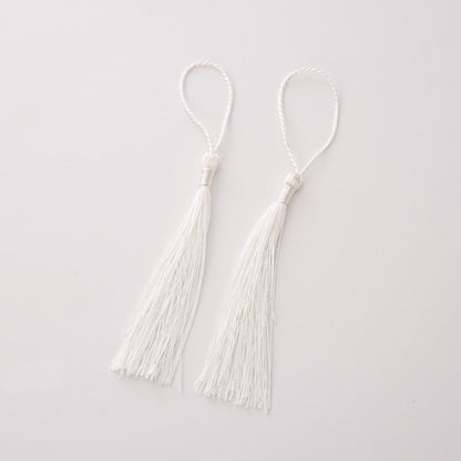 20pcs 80mm Bookmarks Hanging Rope Silk Tassel For Craft DIY Key Chain, Earring Hooks, Pendant, Jewelry Making - Hiccupzz