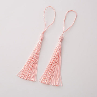 20pcs 80mm Bookmarks Hanging Rope Silk Tassel For Craft DIY Key Chain, Earring Hooks, Pendant, Jewelry Making - Hiccupzz