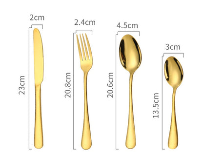 High-end tableware 24 piece set - Hiccupzz