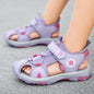 New Anti Slip Children's Baotou Middle And Big Children's Soft Sole Sports Shoes - Hiccupzz