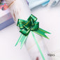 Small Hand Pull Flower Ribbon Bows (10/50pcs): Perfect for Gift Wrapping, Holiday Decor, and Wedding Decorations - Hiccupzz