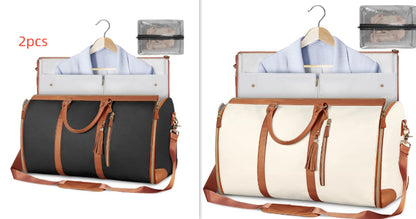 Large-Capacity Waterproof Travel Duffle Bag for Women – Foldable Clothes Tote