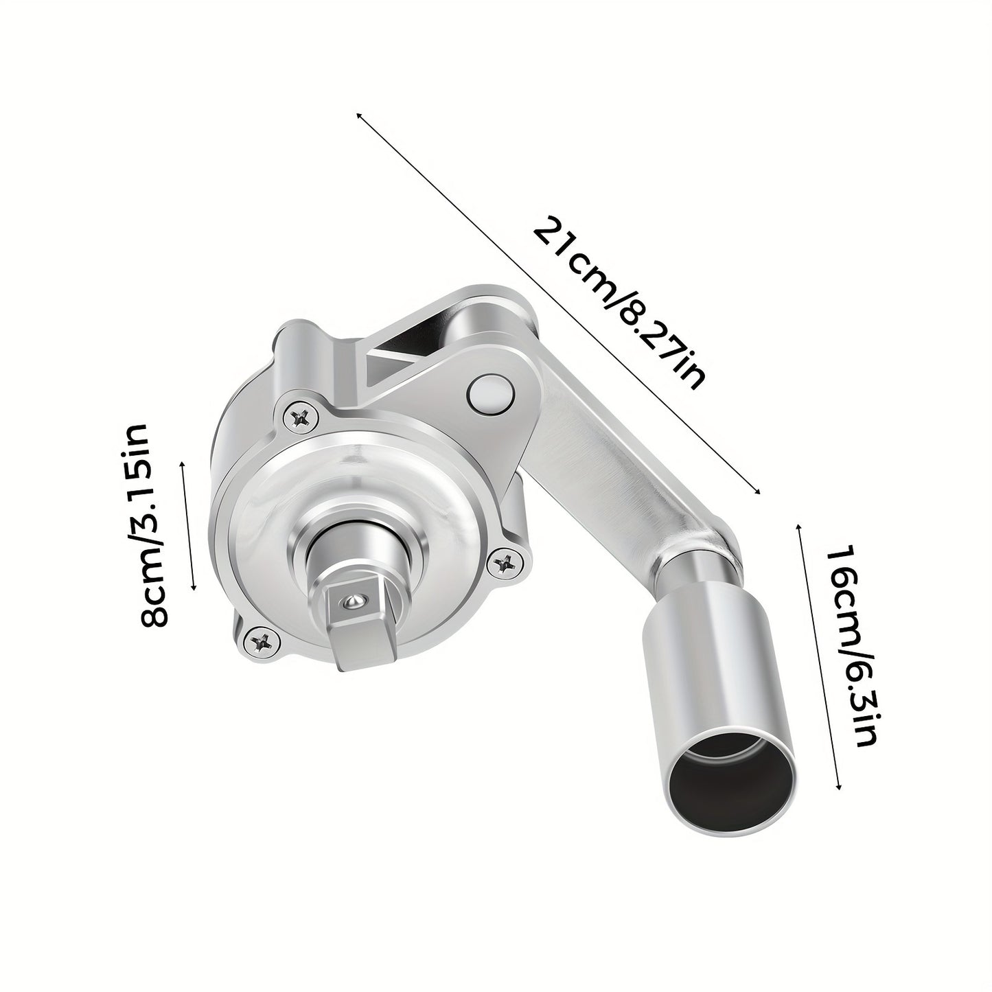 Multiplier Wrench Set - Heavy Duty Extension Wrench with 17mm/19mm/21mm Sockets, Ideal for Loosening Car Tire Lug Nuts