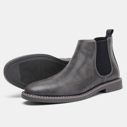 Men's Fashion Retro Cowhide Boots - Hiccupzz