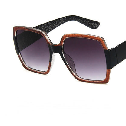 Colorful glitter sunglasses retro sunglasses - Hiccupzz