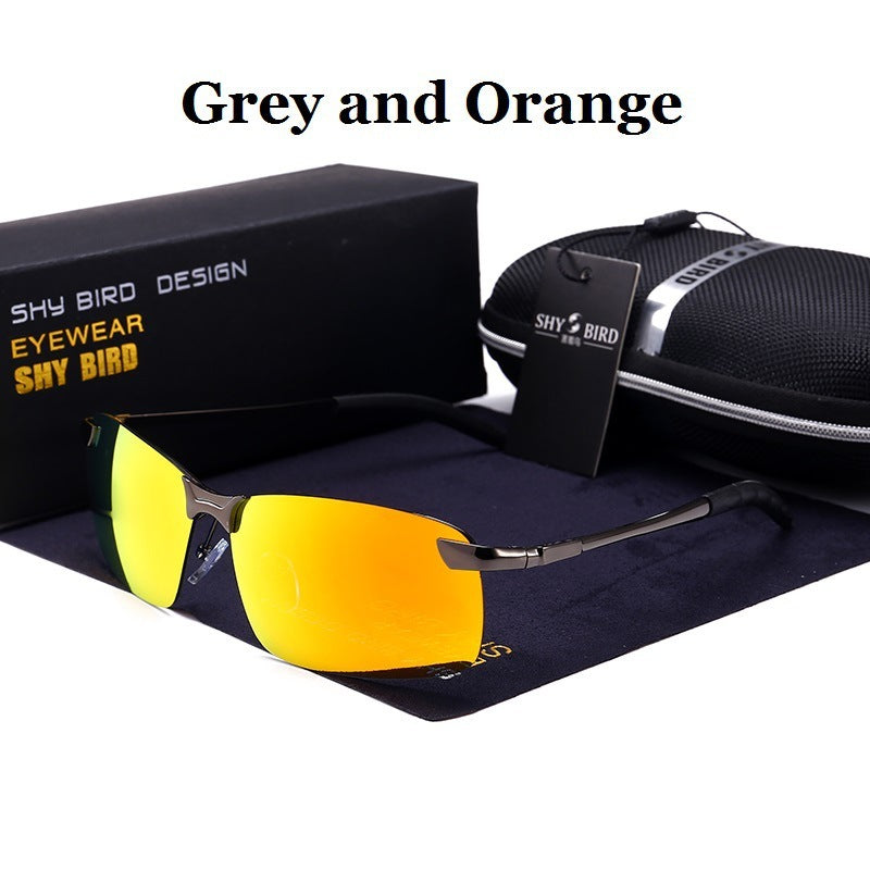 Polarized color changing sunglasses